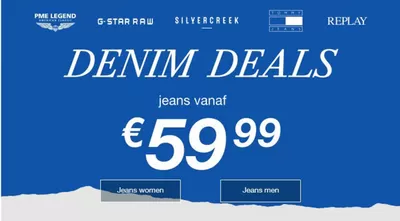 Aanbiedingen van Kleding, Schoenen & Accessoires in Enschede | Denim deals bij OPEN32 | 20-11-2024 - 4-12-2024