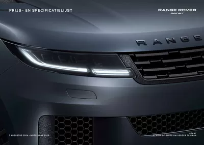 Catalogus van Land Rover in Oudehaske | Range Rover Sport | 20-11-2024 - 30-6-2025