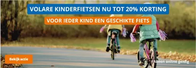 Aanbiedingen van Auto & Fiets in Bergen op Zoom | Volare kinderfietsen nu tot 20% korting bij Halfords | 20-11-2024 - 4-12-2024