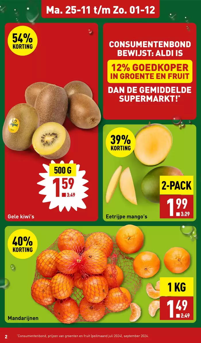 Catalogus van Aldi | Onze beste aanbiedingen voor u | 21-11-2024 - 5-12-2024