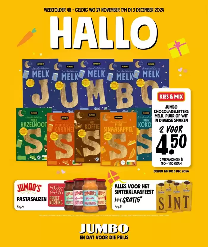 Catalogus van Jumbo in Rotterdam | Jumbo folder | 21-11-2024 - 5-12-2024