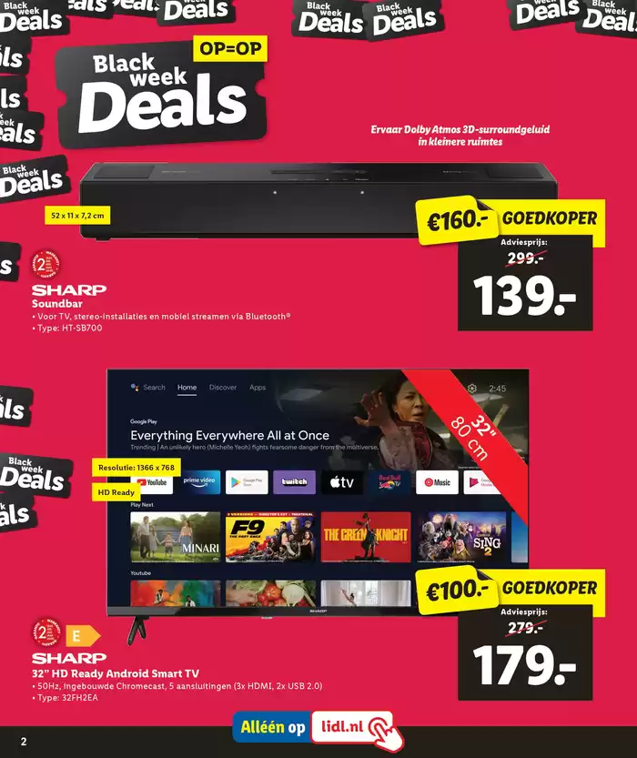 Catalogus van Lidl in Brielle | Bespaar nu met onze deals | 21-11-2024 - 2-12-2024