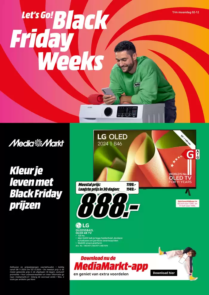 Catalogus van Media Markt in Amsterdam | Digitale flyer: aanbiedingen bij MediaMarkt | 22-11-2024 - 6-12-2024