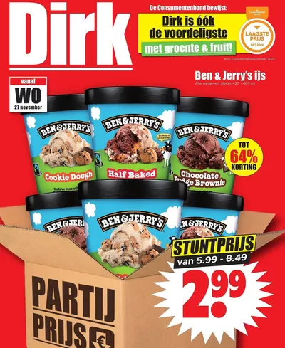 Catalogus van Dirk in Rotterdam | Actuele speciale acties | 27-11-2024 - 3-12-2024