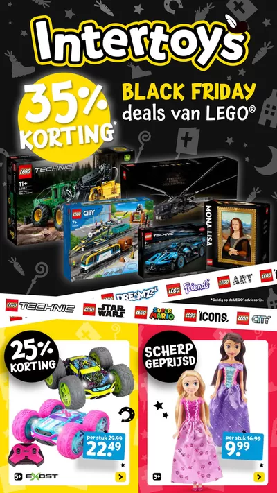 Aanbiedingen van Baby, Kind & Speelgoed in Burgh-Haamstede | Intertoys Black Friday folder 2024 bij Intertoys | 23-11-2024 - 7-12-2024