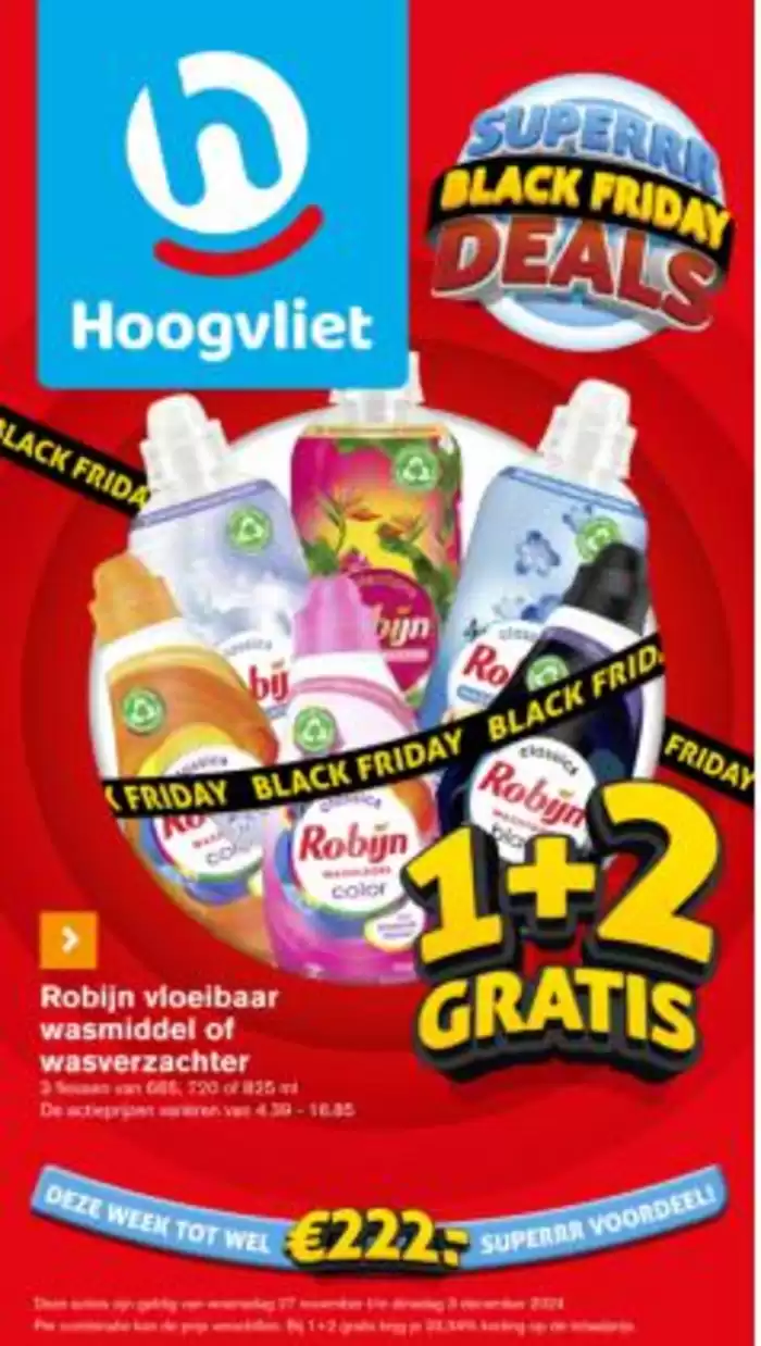 Catalogus van Hoogvliet in Zeist | Hoogvliet Aanbiedingen | 27-11-2024 - 3-12-2024