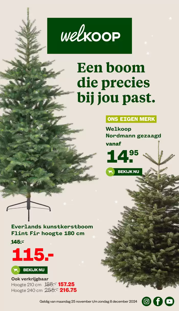 Catalogus van Welkoop in Lemmer | Welkoop folder | 25-11-2024 - 8-12-2024