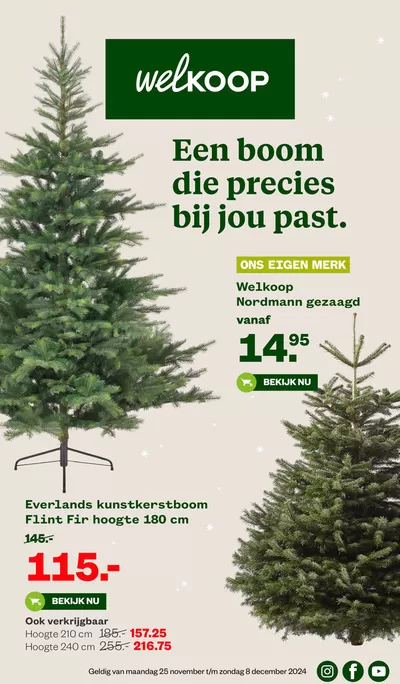 Catalogus van Welkoop in Bolsward | Welkoop folder | 25-11-2024 - 8-12-2024