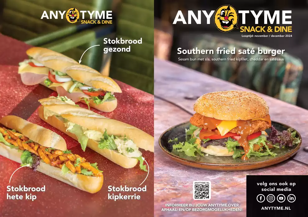 Catalogus van AnyTyme in Zwolle | Snack & Dine | 25-11-2024 - 9-12-2024