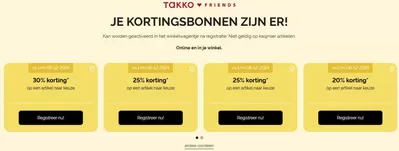 Aanbiedingen van Kleding, Schoenen & Accessoires in Oisterwijk | Je kortingsbonnen zijn er! bij Takko fashion | 25-11-2024 - 6-12-2024