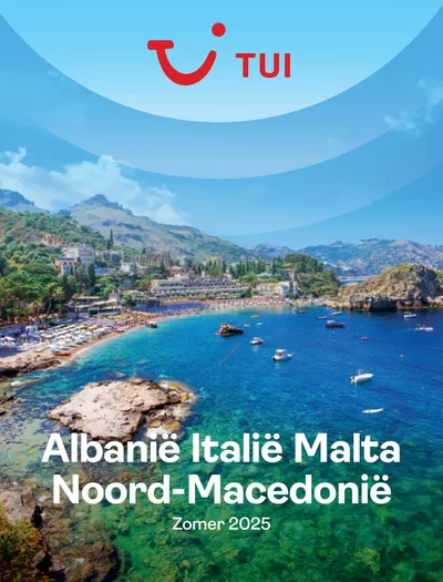 Aanbiedingen van Vakantie & Reizen in 's-Hertogenbosch | Albanië, Italië, Malta, Noord-Macedonië Z25 bij Tui | 1-11-2024 - 31-10-2025