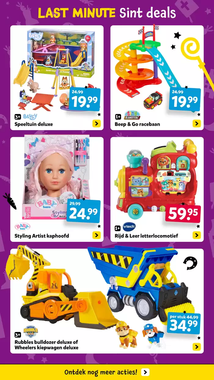 Catalogus van Intertoys in Elst | Intertoys Last Minute Sint deals folder 2024 | 30-11-2024 - 14-12-2024