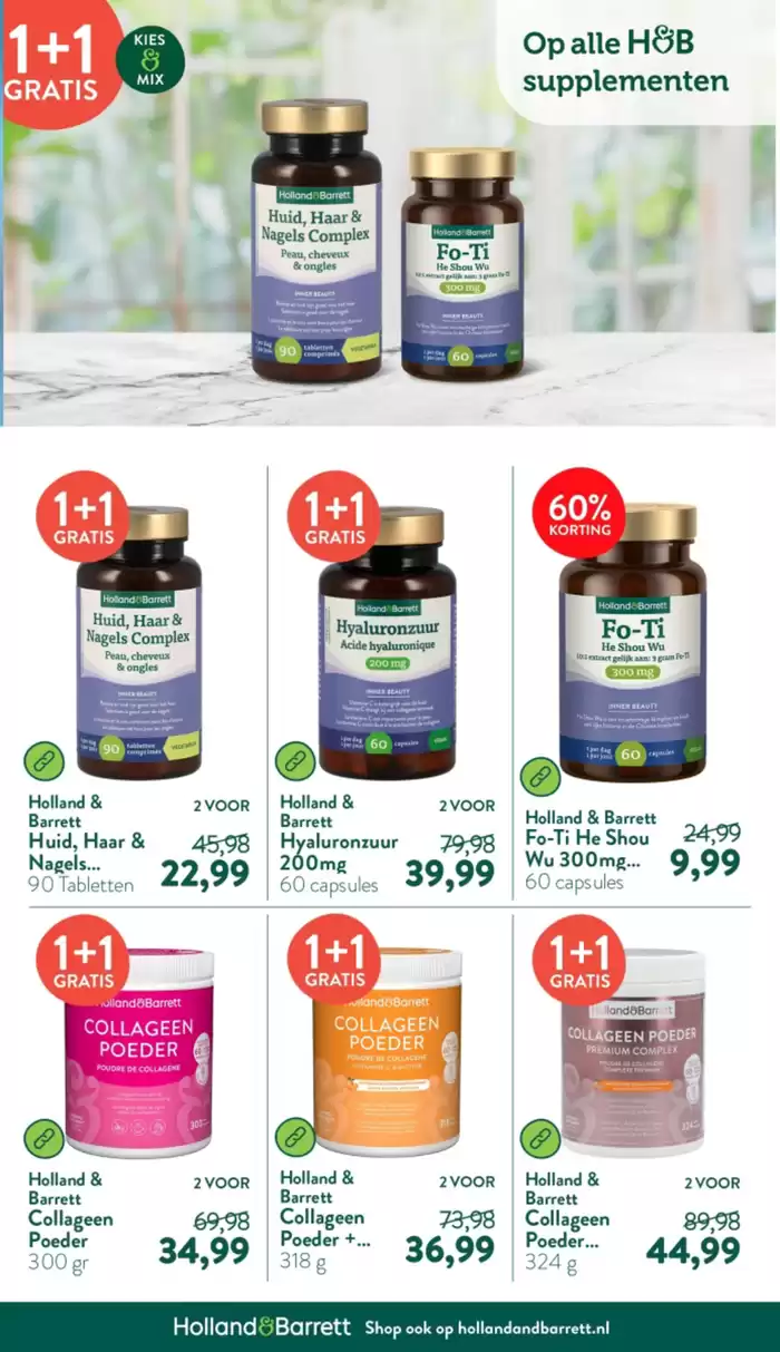 Catalogus van Holland & Barrett in Nijverdal | Holland & Barrett folder | 2-12-2024 - 16-12-2024