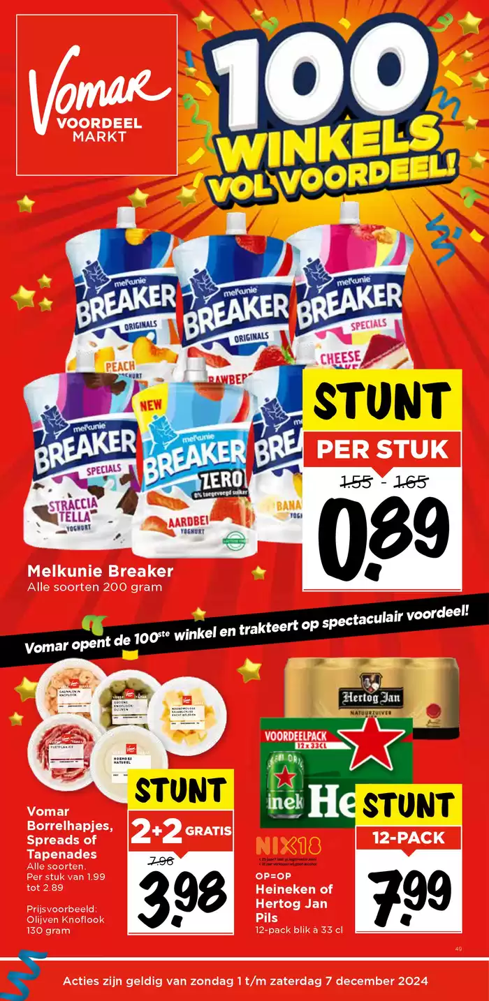 Catalogus van Vomar in Heemstede | 100 winkels vol voordeel! | 2-12-2024 - 7-12-2024