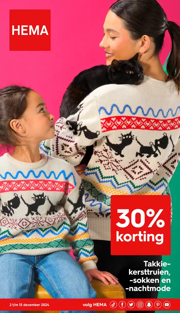 Catalogus van Hema in Waalwijk | 30% Korting | 2-12-2024 - 15-12-2024