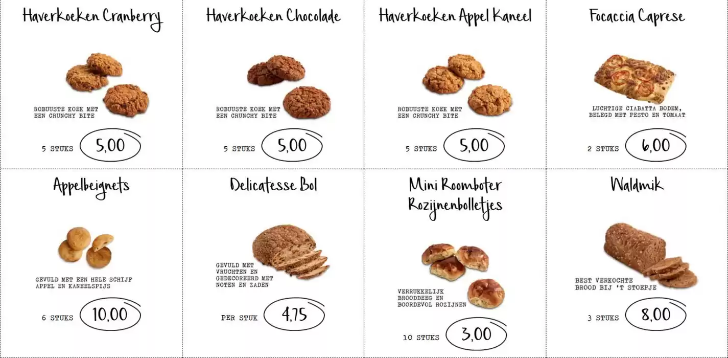 Catalogus van Bakkerij 't Stoepje in Dordrecht | Week aanbiedingen van Bakkerij 4 Stoepje | 2-12-2024 - 7-12-2024