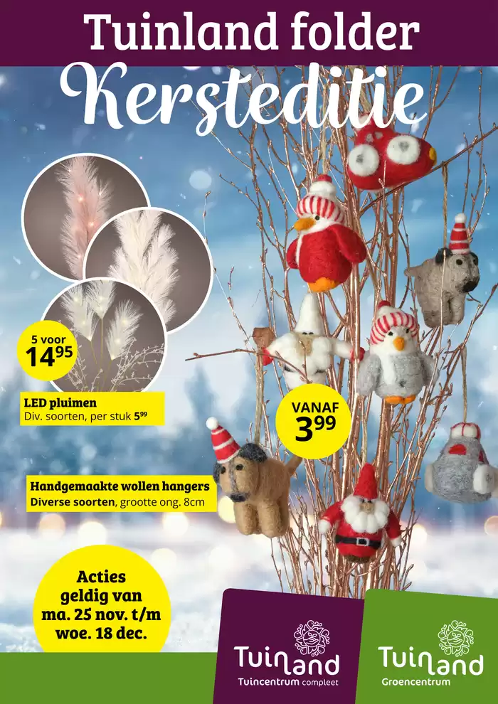 Catalogus van Tuinland in Zwolle | Kersteditie | 2-12-2024 - 18-12-2024