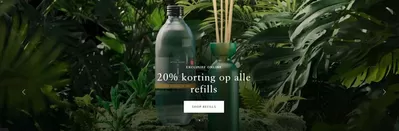 Aanbiedingen van Drogisterij & Parfumerie in Naarden | 20% Korting Op Alle Refills bij Rituals | 2-12-2024 - 16-12-2024