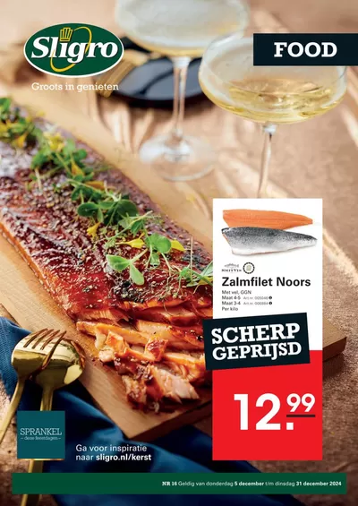 Catalogus van Sligro in Tilburg | Topdeals en kortingen | 5-12-2024 - 31-12-2024