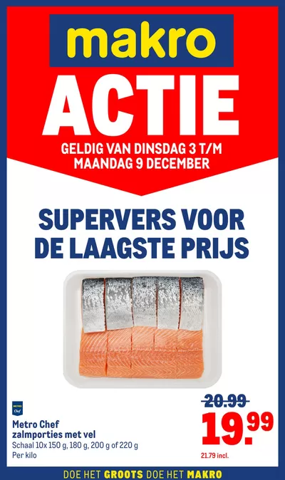 Catalogus van Makro in Duiven | Actie | 3-12-2024 - 9-12-2024