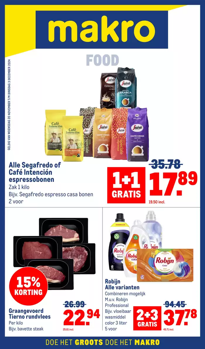 Catalogus van Makro in Duiven | Food | 3-12-2024 - 3-12-2024