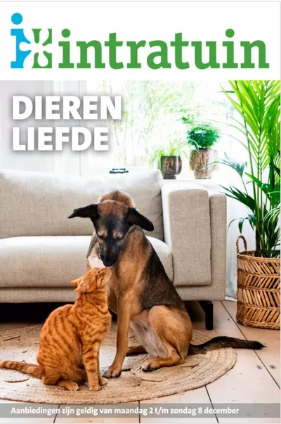 Catalogus van Intratuin in Kortenhoef | Dieren liefde | 3-12-2024 - 8-12-2024