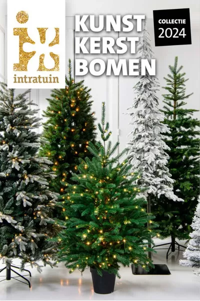 Aanbiedingen van Bouwmarkt & Tuin in Loosdrecht | Kunst Kerst Bomen bij Intratuin | 3-12-2024 - 31-12-2024