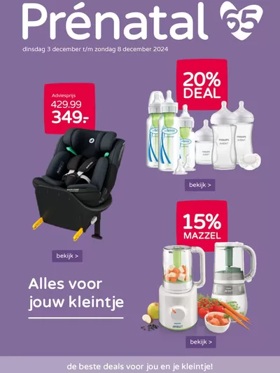 Aanbiedingen van Baby, Kind & Speelgoed in Rijssen | Alles voor jouw kleintje bij Prenatal | 3-12-2024 - 8-12-2024