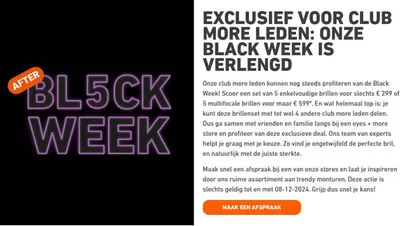 Aanbiedingen van Opticien in Oisterwijk | Black Week bij eyes and more | 3-12-2024 - 8-12-2024