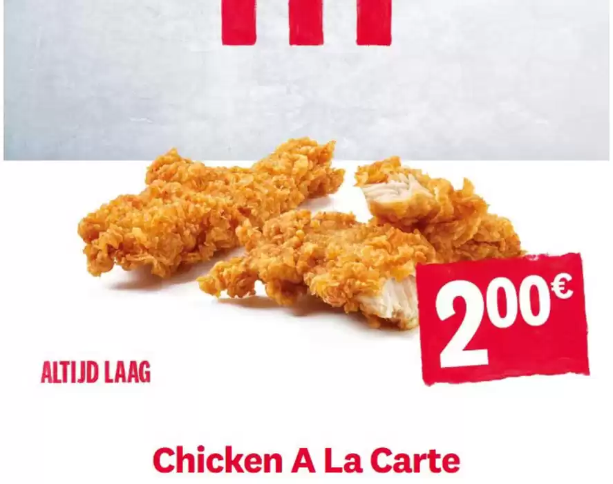 Catalogus van KFC in Hoofddorp | Veggie Tenders | 3-12-2024 - 17-12-2024