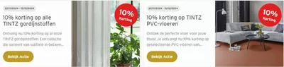 Aanbiedingen van Wonen & Meubels in Zeist | 10% korting op alle TINTZ gordijnstoffen bij Decokay | 3-12-2024 - 15-12-2024