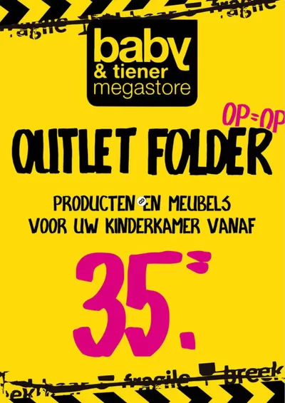 Aanbiedingen van Baby, Kind & Speelgoed in Zwijndrecht | Outlet folder bij Baby & Tiener | 3-12-2024 - 6-12-2024