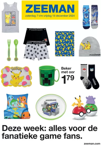 Catalogus van Zeeman in Seerijp | Zeeman folder | 10-12-2024 - 24-12-2024