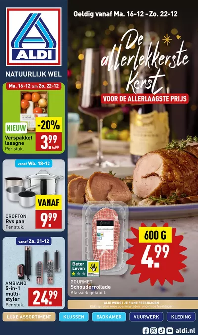 Aanbiedingen van Supermarkt in Andel | Geweldig aanbod voor alle klanten bij Aldi | 12-12-2024 - 26-12-2024