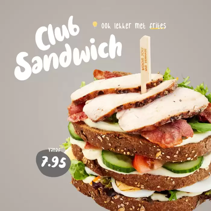 Catalogus van Verhage in Rhoon | Club Sandwich | 13-12-2024 - 27-12-2024