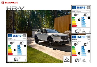 Catalogus van Honda | Honda HR-V e:HEV — Banden informatie | 7-8-2023 - 7-8-2024