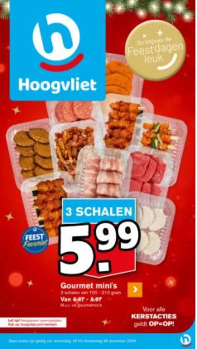 Aanbiedingen van Supermarkt in Andel | Hoogvliet Aanbiedingen bij Hoogvliet | 18-12-2024 - 26-12-2024