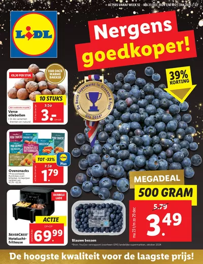 Aanbiedingen van Supermarkt in Kapellebrug | Geweldig aanbod voor koopjesjagers bij Lidl | 19-12-2024 - 1-1-2025