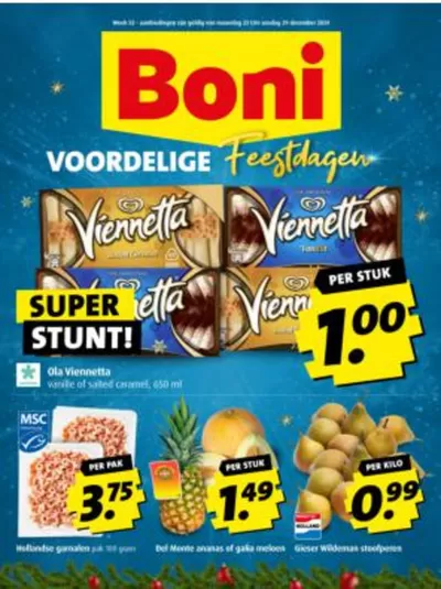 Catalogus van Boni in Onna | Boni Folder week 52 | 23-12-2024 - 29-12-2024