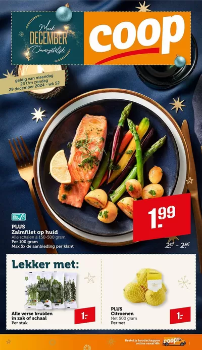 Aanbiedingen van Supermarkt in Hollandscheveld | Coop folder bij Coop | 25-12-2024 - 8-1-2025