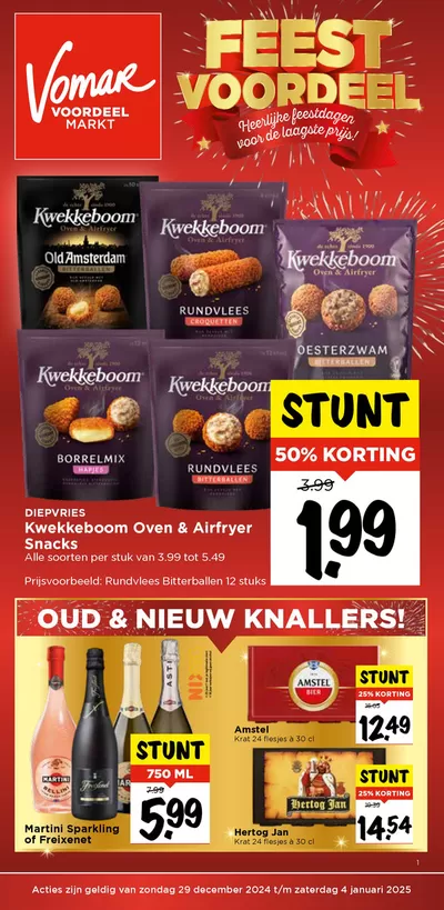 Aanbiedingen van Supermarkt in Tuitjenhorn | Folder van volgende week bij Vomar | 28-12-2024 - 11-1-2025