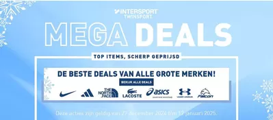 Aanbiedingen van Sport in Duiven | Mega Deals bij Intersport Twinsport | 30-12-2024 - 12-1-2025