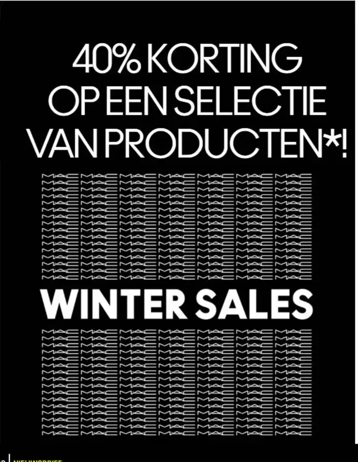 Catalogus van Mac cosmetics in Rotterdam | 40% Korting | 3-1-2025 - 31-1-2025