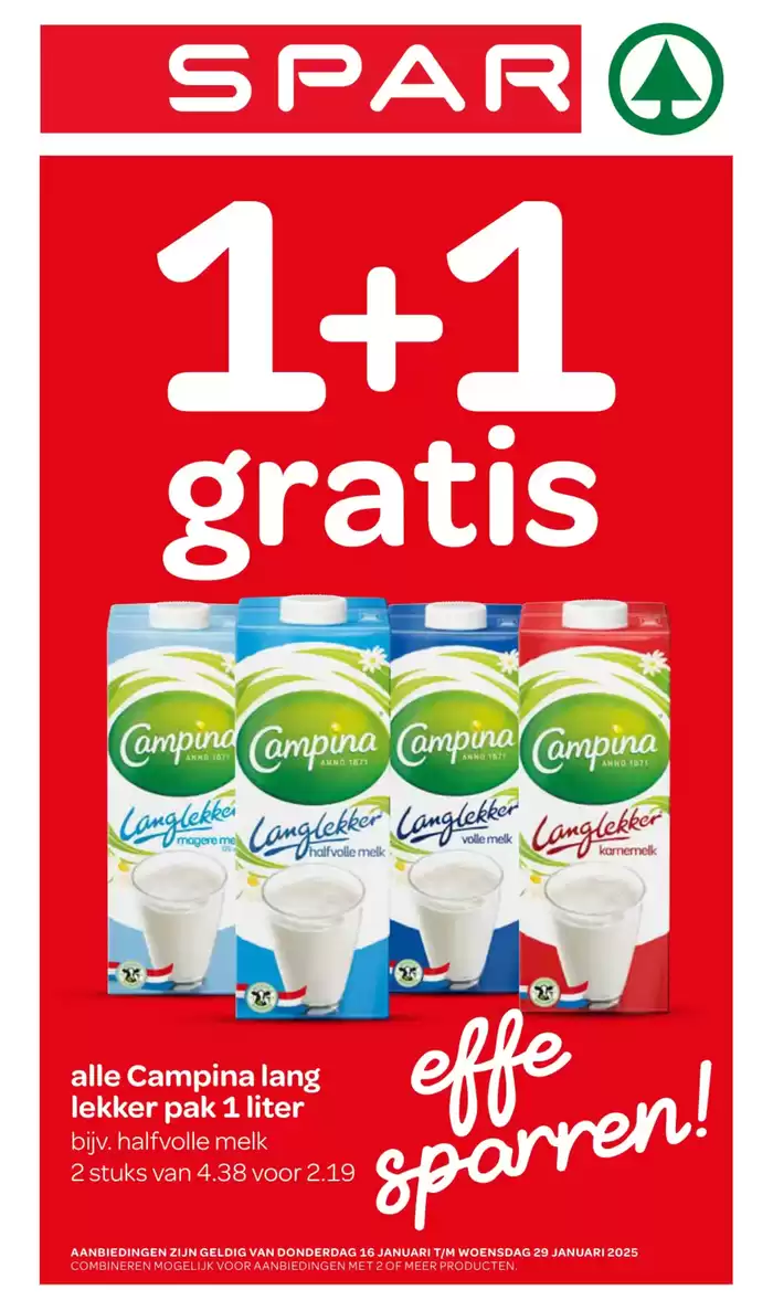 Catalogus van Spar in Hoofddorp | Spar folder | 16-1-2025 - 29-1-2025