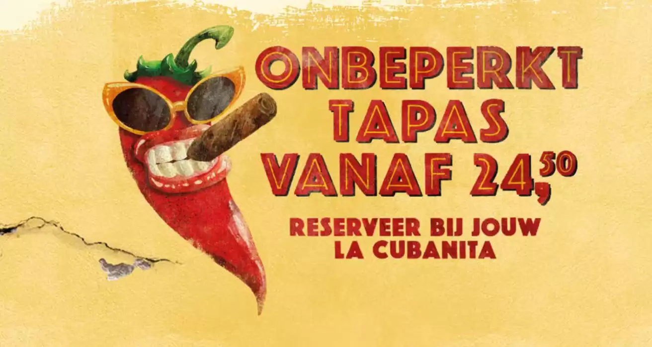 Catalogus van La Cubanita | Onbeperkt tapas vanaf 24,50 | 22-1-2025 - 5-2-2025