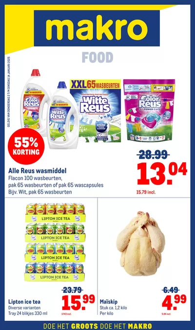 Catalogus van Makro in Bornwird | Food | 2-1-2025 - 14-1-2025