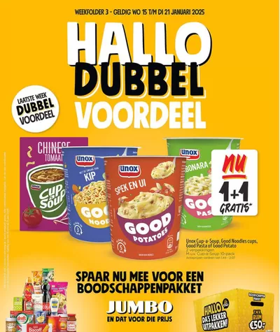 Catalogus van Jumbo in De Heurne | Jumbo folder | 11-1-2025 - 18-1-2025