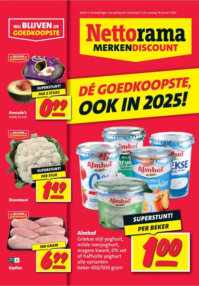 Catalogus van Nettorama in Velp (Noord-Brabant) | Folder Nettorama | 13-1-2025 - 19-1-2025