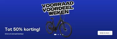 Aanbiedingen van Auto & Fiets in IJmuiden | Voorraad voordeel weken bij Fietsenwinkel | 27-1-2025 - 10-2-2025