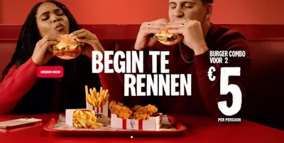 Aanbiedingen van Restaurants in Maastricht | Begin te rennen bij KFC | 15-1-2025 - 29-1-2025